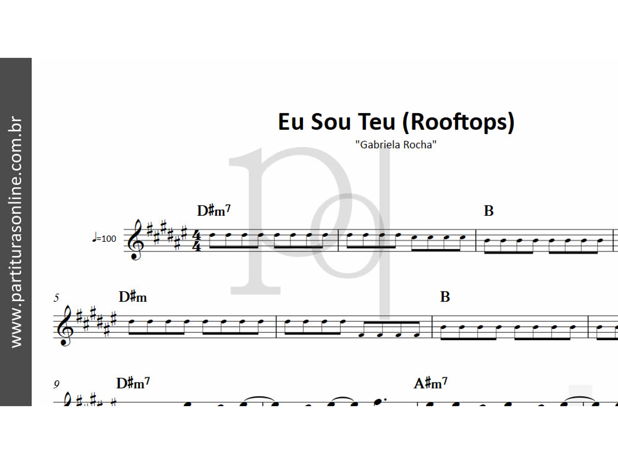 Eu Sou Teu (Rooftops) | Gabriela Rocha 2