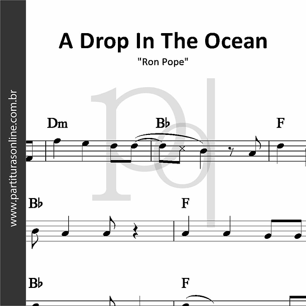 A Drop In The Ocean • Ron Pope 1