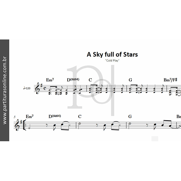 A Sky Full of Stars | Cold Play 2
