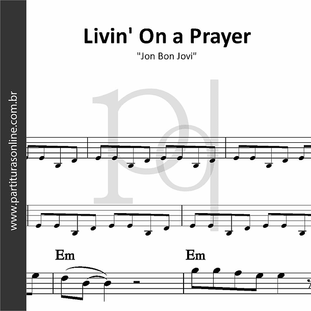 Livin' On a Prayer | Jon Bon Jovi