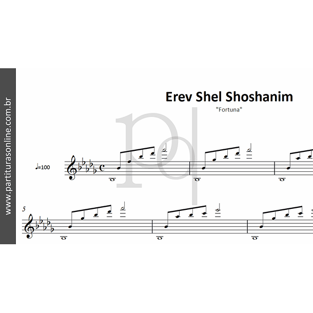 Erev Shel Shoshanim | Fortuna 2