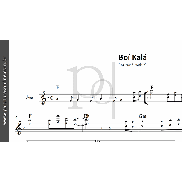 Boí Kalá | Yaakov Shwekey 2
