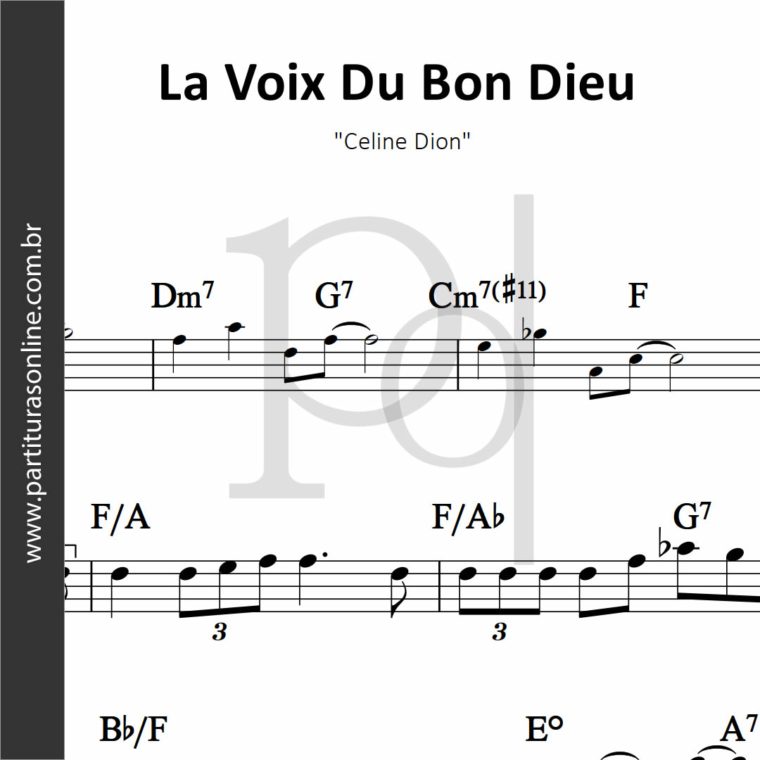 La Voix Du Bon Dieu Celine Dion