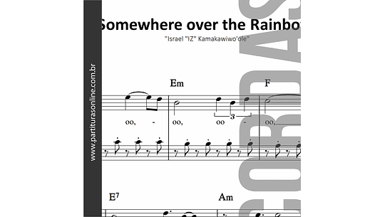 Somewhere Over the Rainbow | para Violino e Violoncelo