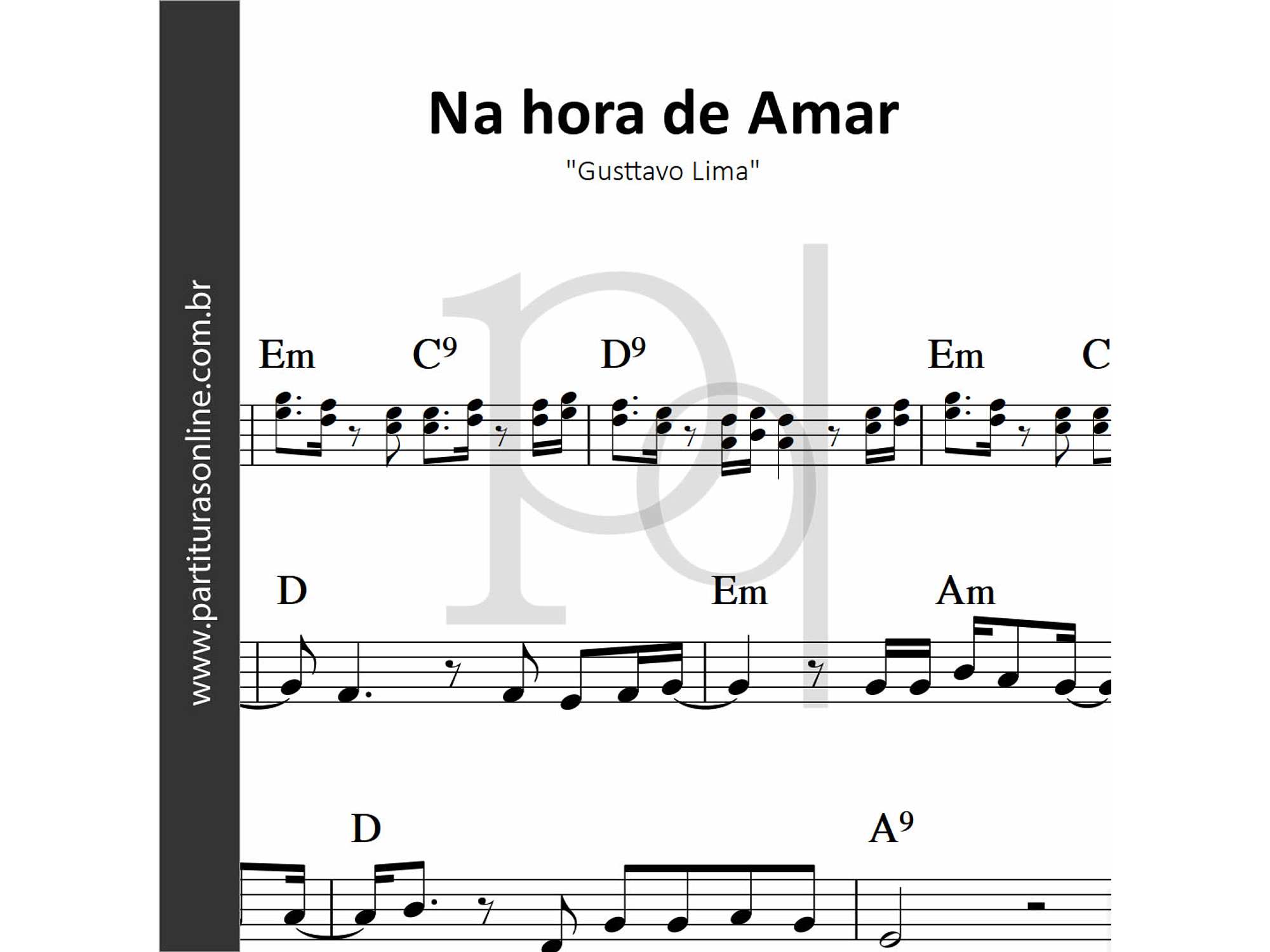 Na hora de Amar • Gusttavo Lima 1