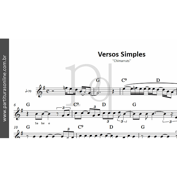 Versos Simples | Chimarruts 2