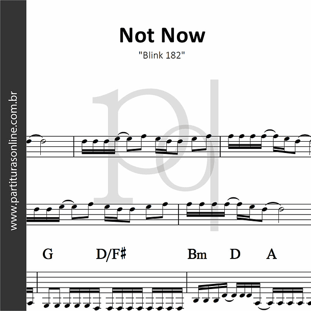  Not Now | Blink 182 1