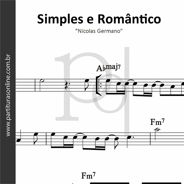 Simples e Romântico | Nicolas Germano 1