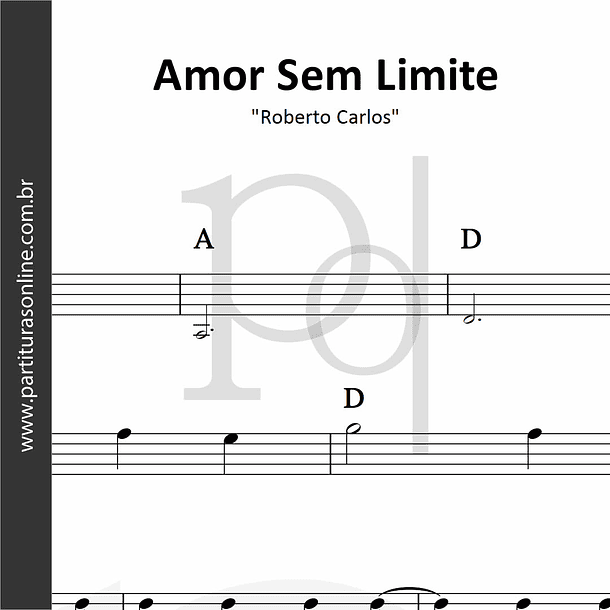 Amor Sem Limite • Roberto Carlos
