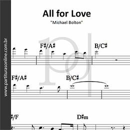 All for Love | Michael Bolton 