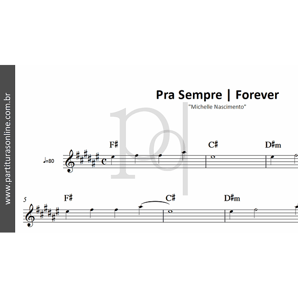 Pra Sempre - Forever | Michelle Nascimento 2