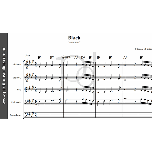 Black | Quinteto de Cordas 2