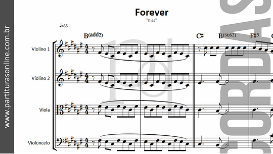 Forever | Quarteto de Cordas