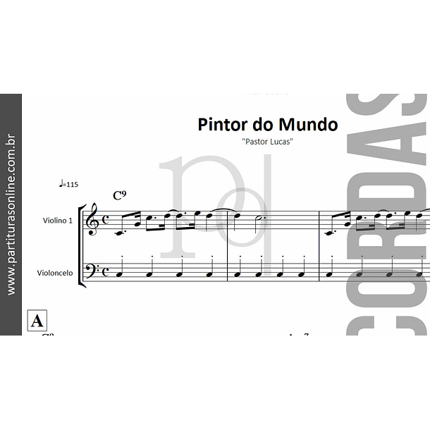 Pintor do Mundo | Violino & Violoncelo 2