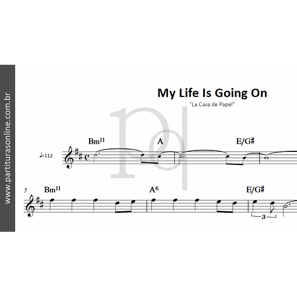 My Life Is Going On | Cecilia Krull  (La Casa de Papel) 2