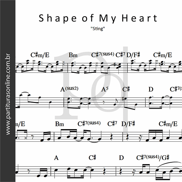Shape of My Heart | Sting 1