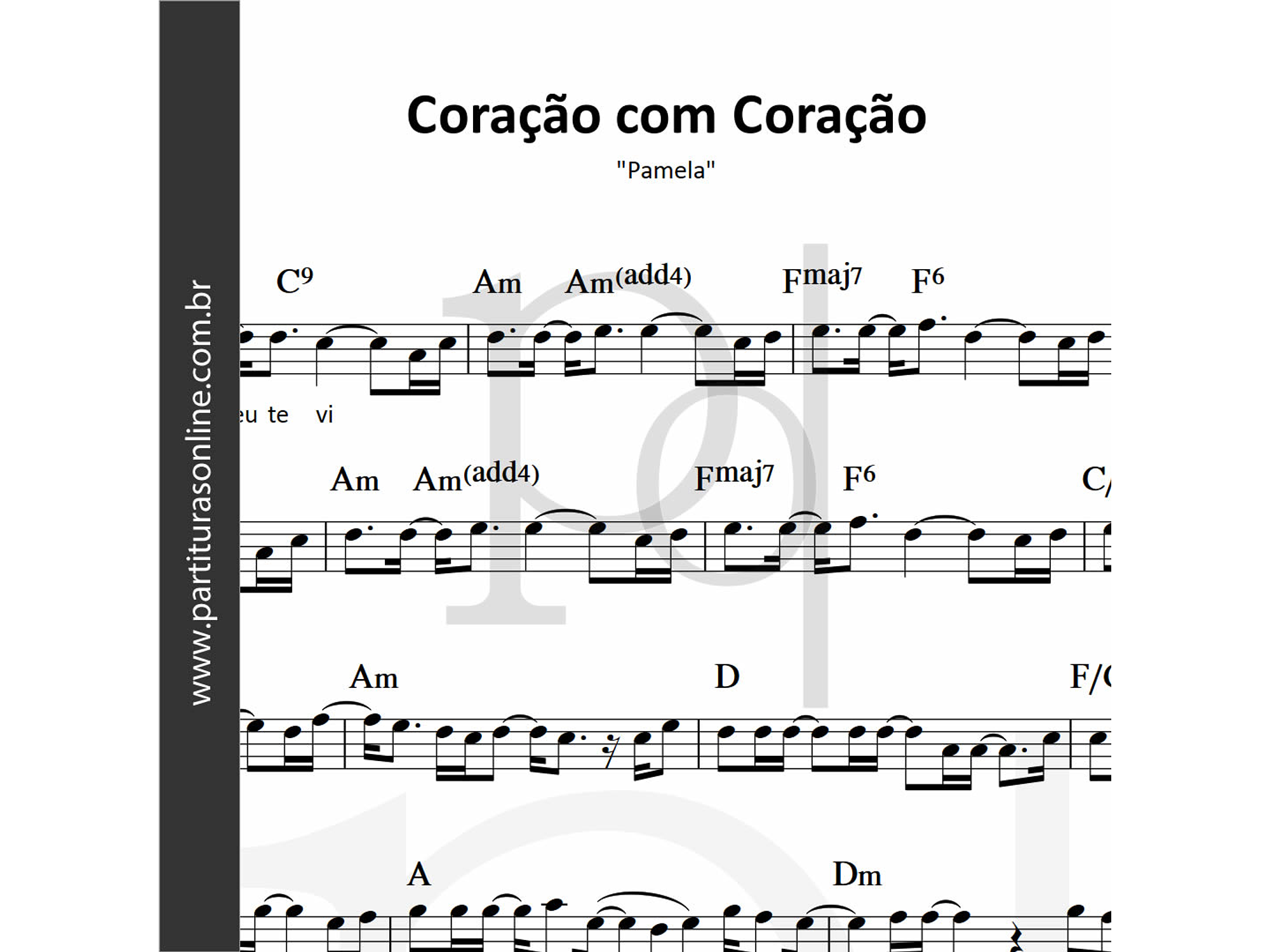 Coração com Coração | Pamela 1