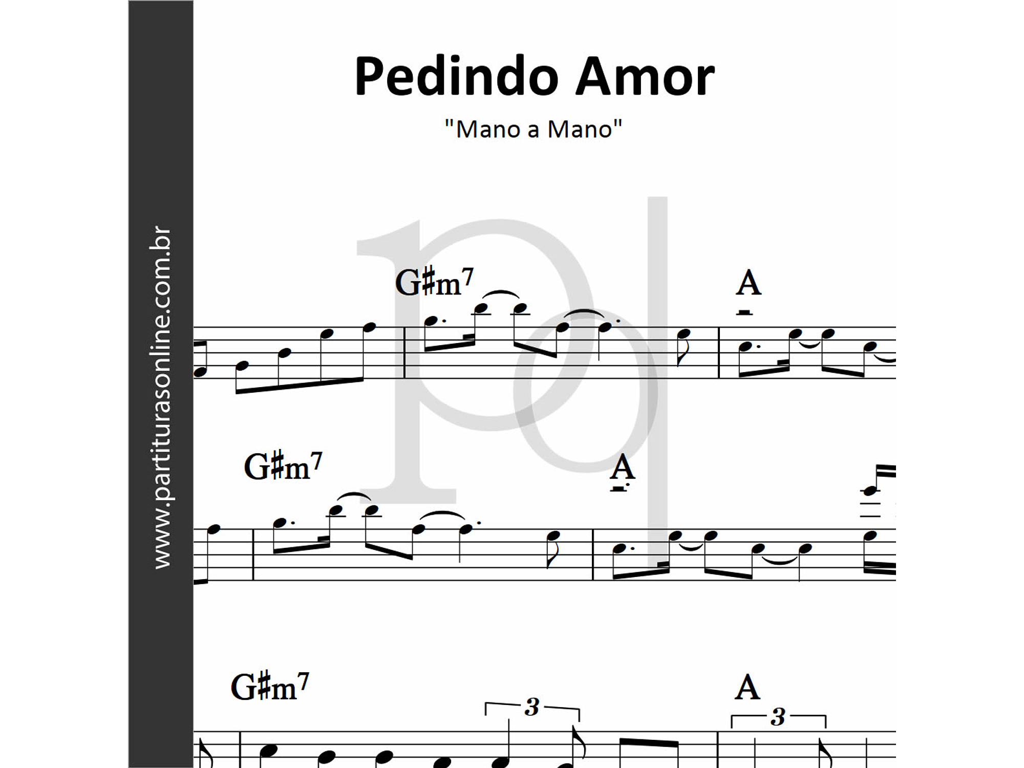 Pedindo Amor | Mano a Mano 1