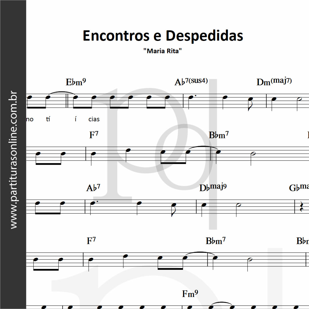 Letra Encontros E Despedidas - RETOEDU