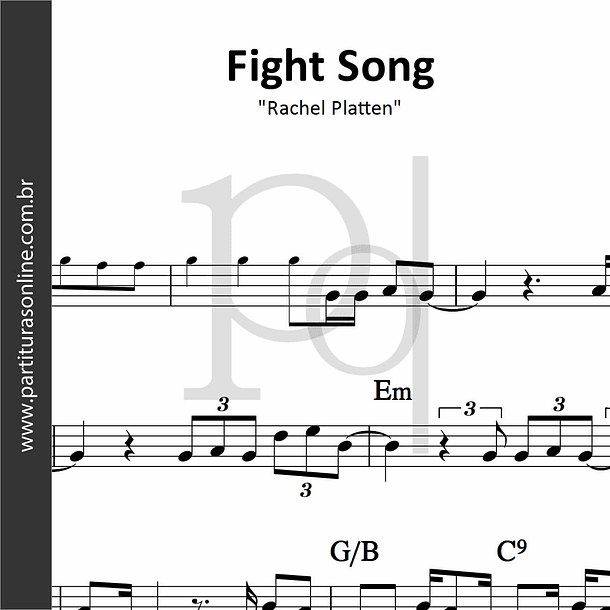 Fight Song | Rachel Platten