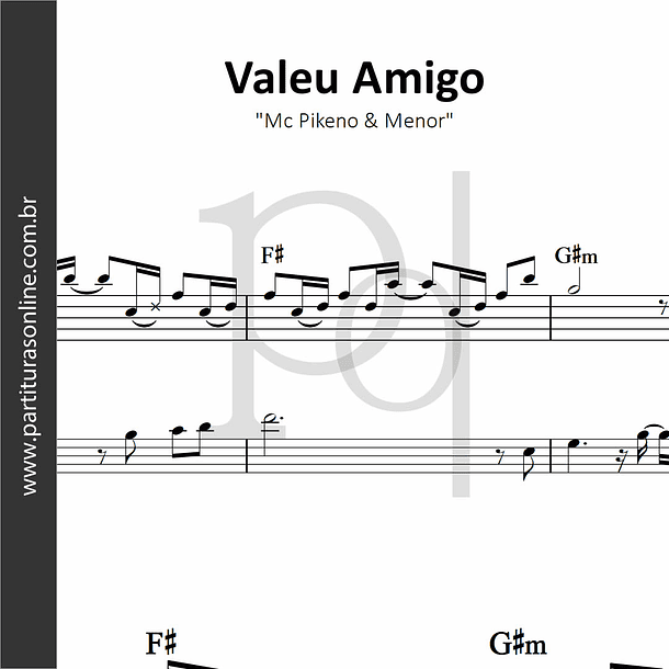 Valeu Amigo | Mc Pikeno & Menor 1