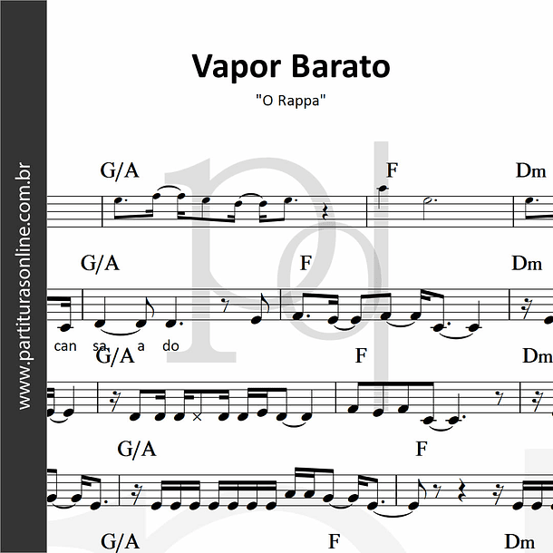 Vapor Barato | O Rappa