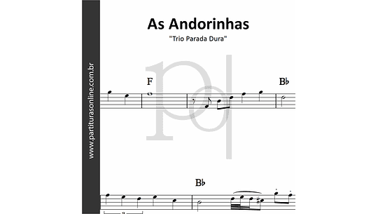 As Andorinhas | Trio Parada Dura