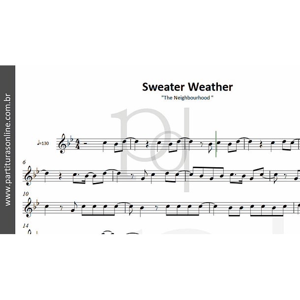 Sweater Weather | The Neighbourhood  2