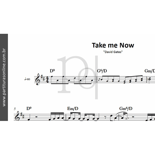Take me Now | David Gates 3
