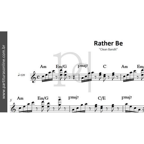 Rather Be | Clean Bandit 3