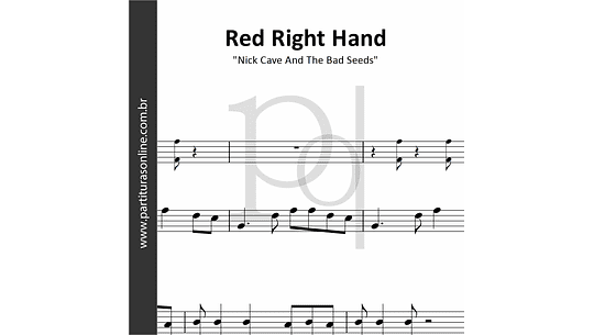 Red Right Hand | Nick Cave & The Bad Seeds (POR ENCOMENDA)