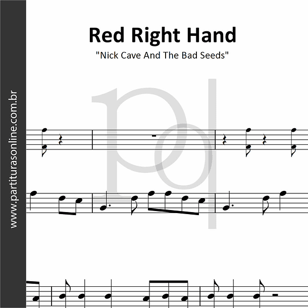 Red Right Hand | Nick Cave & The Bad Seeds (POR ENCOMENDA) 1