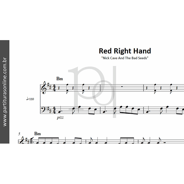 Red Right Hand | Nick Cave & The Bad Seeds (POR ENCOMENDA) 2