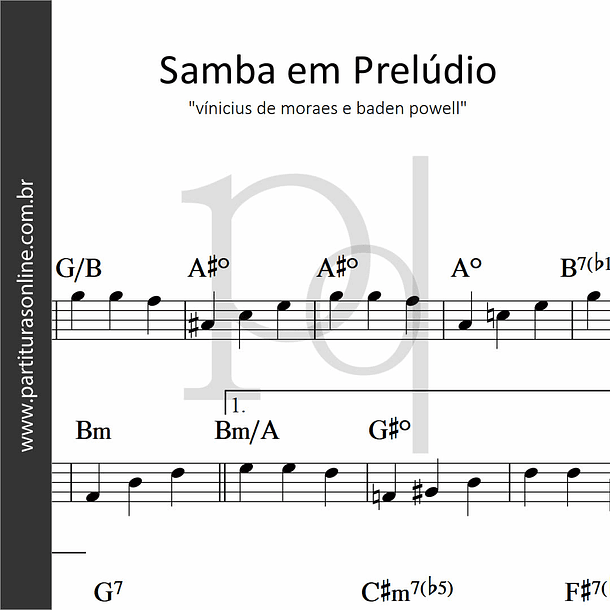 Samba em Prelúdio  1