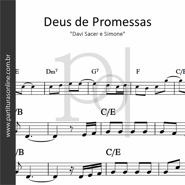 Deus de Promessas | Davi Sacer e Simone 1