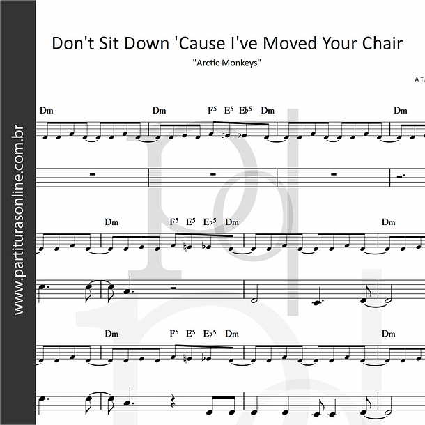 Don't Sit Down 'Cause I've Moved Your Chair | Arctic Monkeys