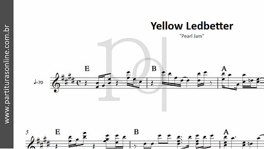 Yellow Ledbetter | Pearl Jam