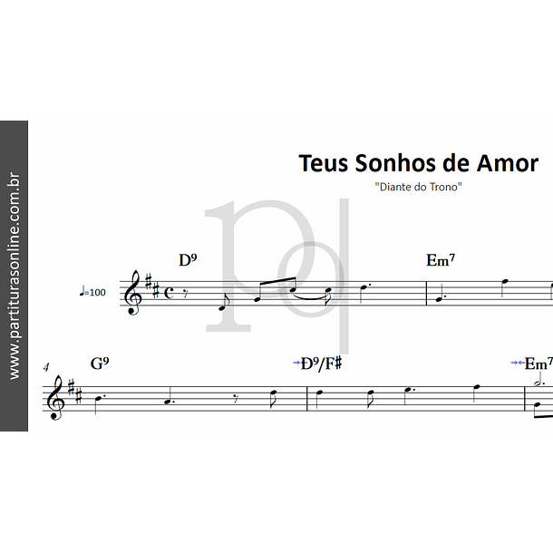 Teus Sonhos de Amor | Diante do Trono 2