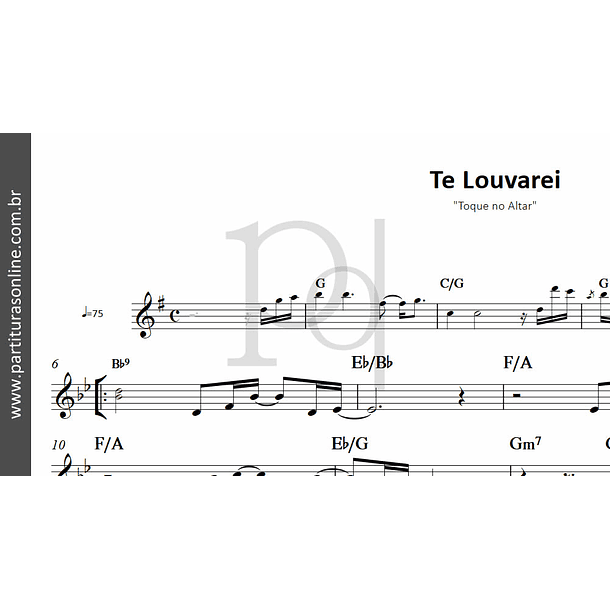 Te Louvarei | Toque no Altar 2