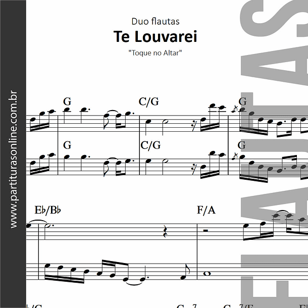 Te Louvarei | Duo de Flautas 1