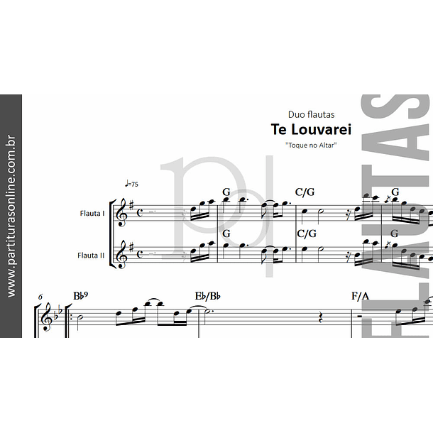 Te Louvarei | Duo de Flautas 2