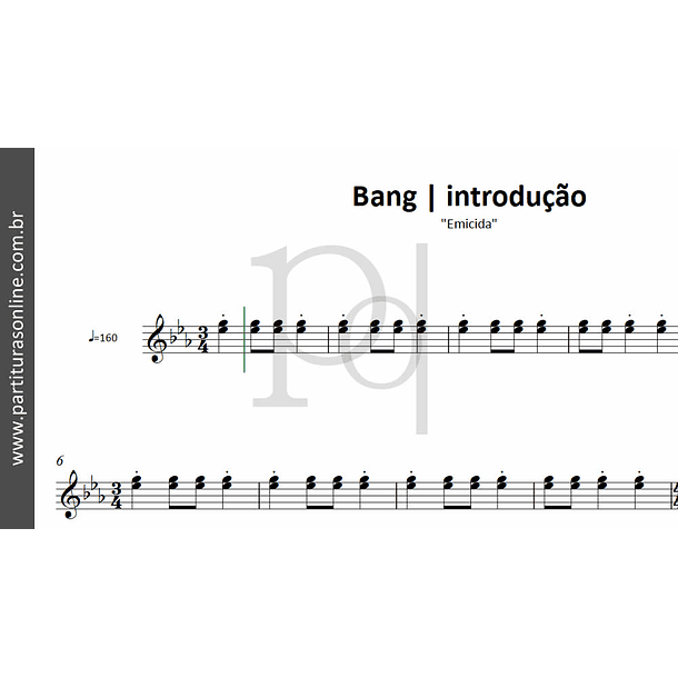 Bang (introdução) | Emicida  2