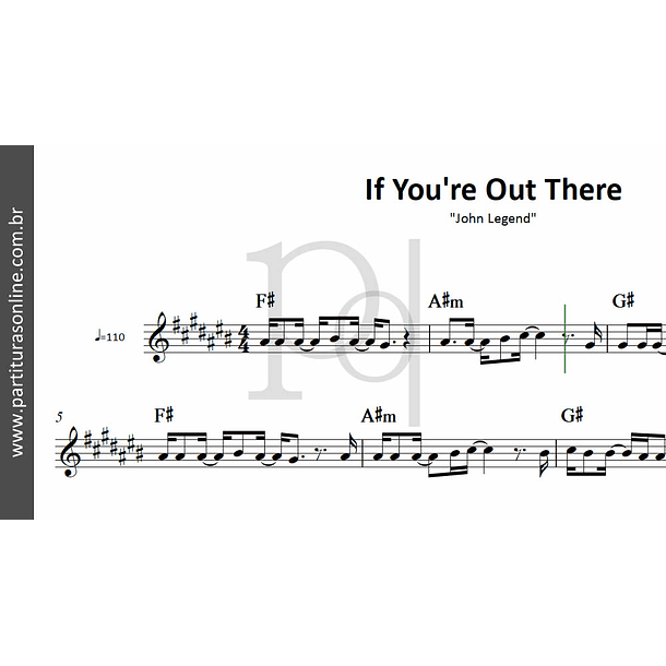 If You're Out There | John Legend 2