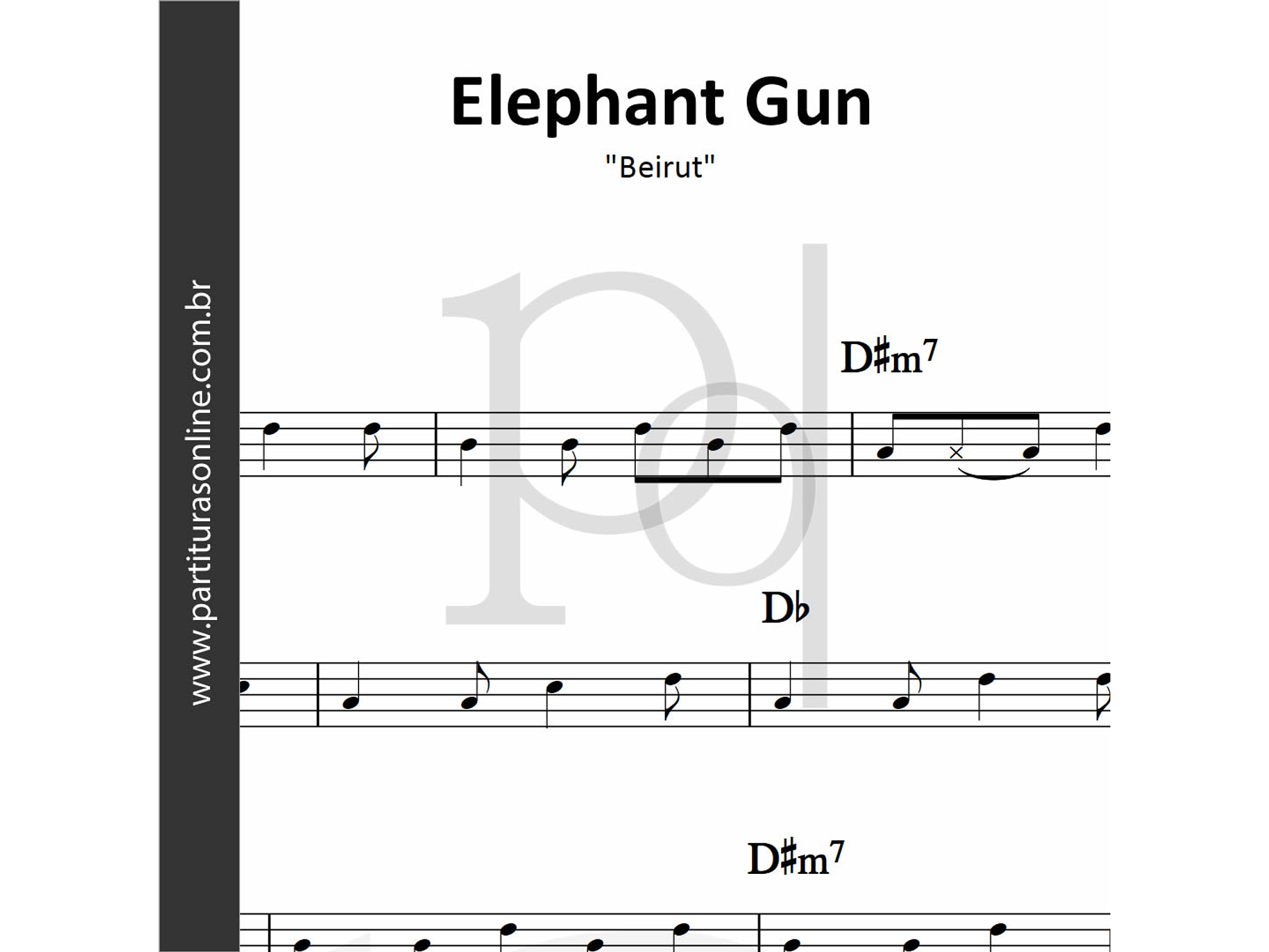 Elephant Gun • Beirut 1