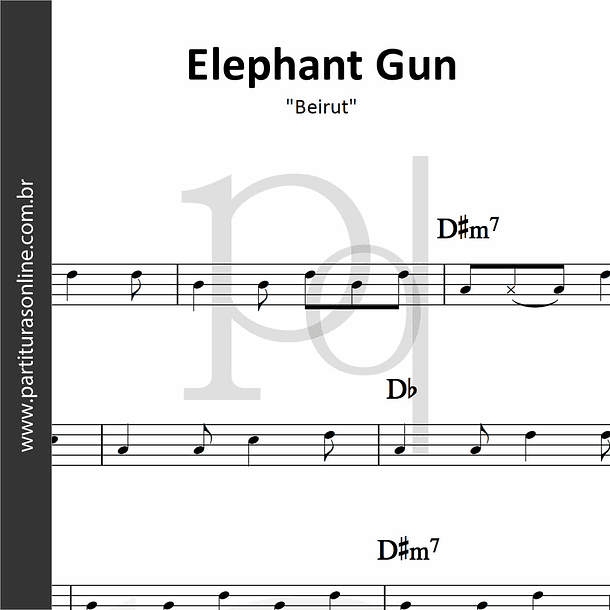 Elephant Gun | Beirut 1