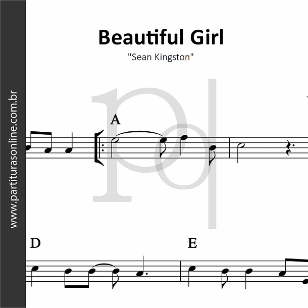 Beautiful Girl • Sean Kingston 1