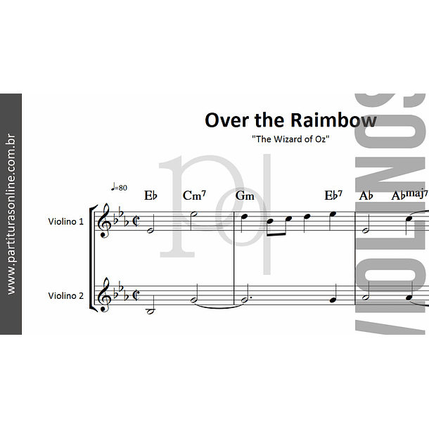 Over the Raimbow | Duo Violinos 2