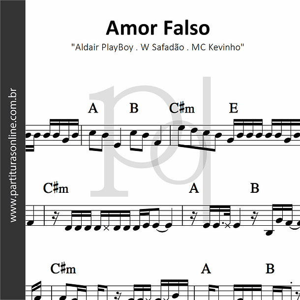 Amor Falso | Aldair PlayBoy . W Safadão . MC Kevinho 1