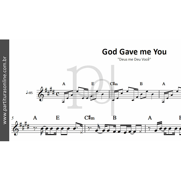 God Gave me You | 