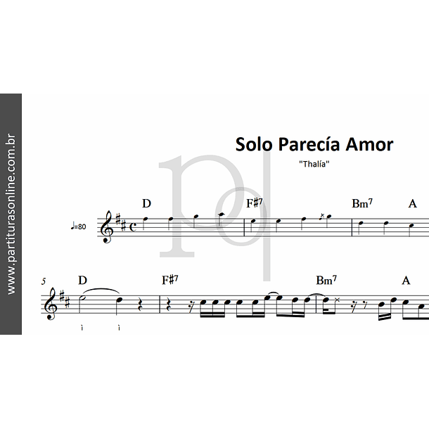 Solo Parecía Amor | Thalía 2